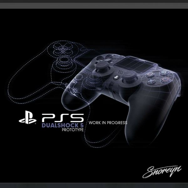  В сети появились новые рендеры и видео девкита PlayStation 5 и контроллеров DualShock 5 