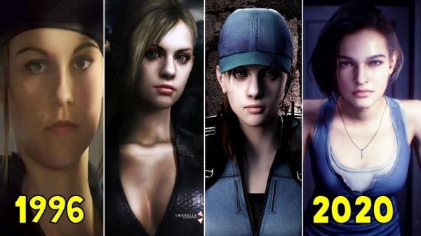  Родом из 90-х — на видео показали, как менялась Джилл Валентайн в Resident Evil 