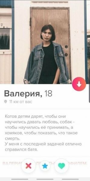 <br />
							Откровенные анкеты девушек в Tinder (22 фото)
<p>					